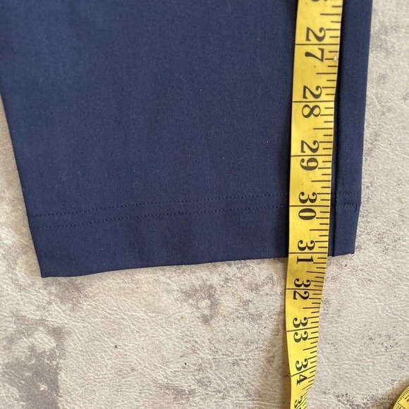 Pivotte Technical Stretch 24/7 Navy Blue Bordeaux Trouser Pants Size 12 - Picture 6 of 11